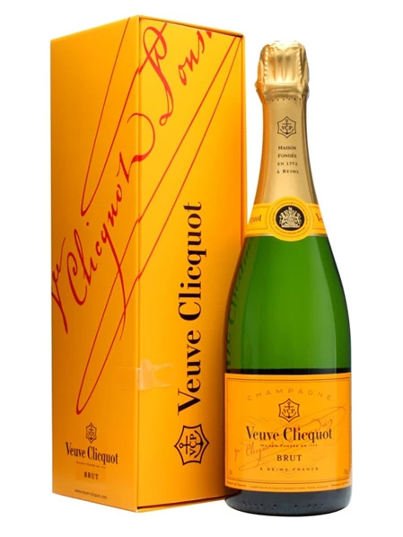 RƯỢU CHAMPAGNE VEUVE CLICQUOT BRUT YELLOW - VÀNG